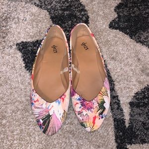 Floral flats